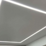 Монтаж освещения на потолок