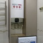 Установка водонагревателя и полотенцесушителя
