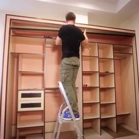 Как самому собрать шкаф